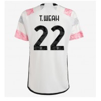 Juventus Timothy Weah #22 Bortatröja 2023-24 Korta ärmar